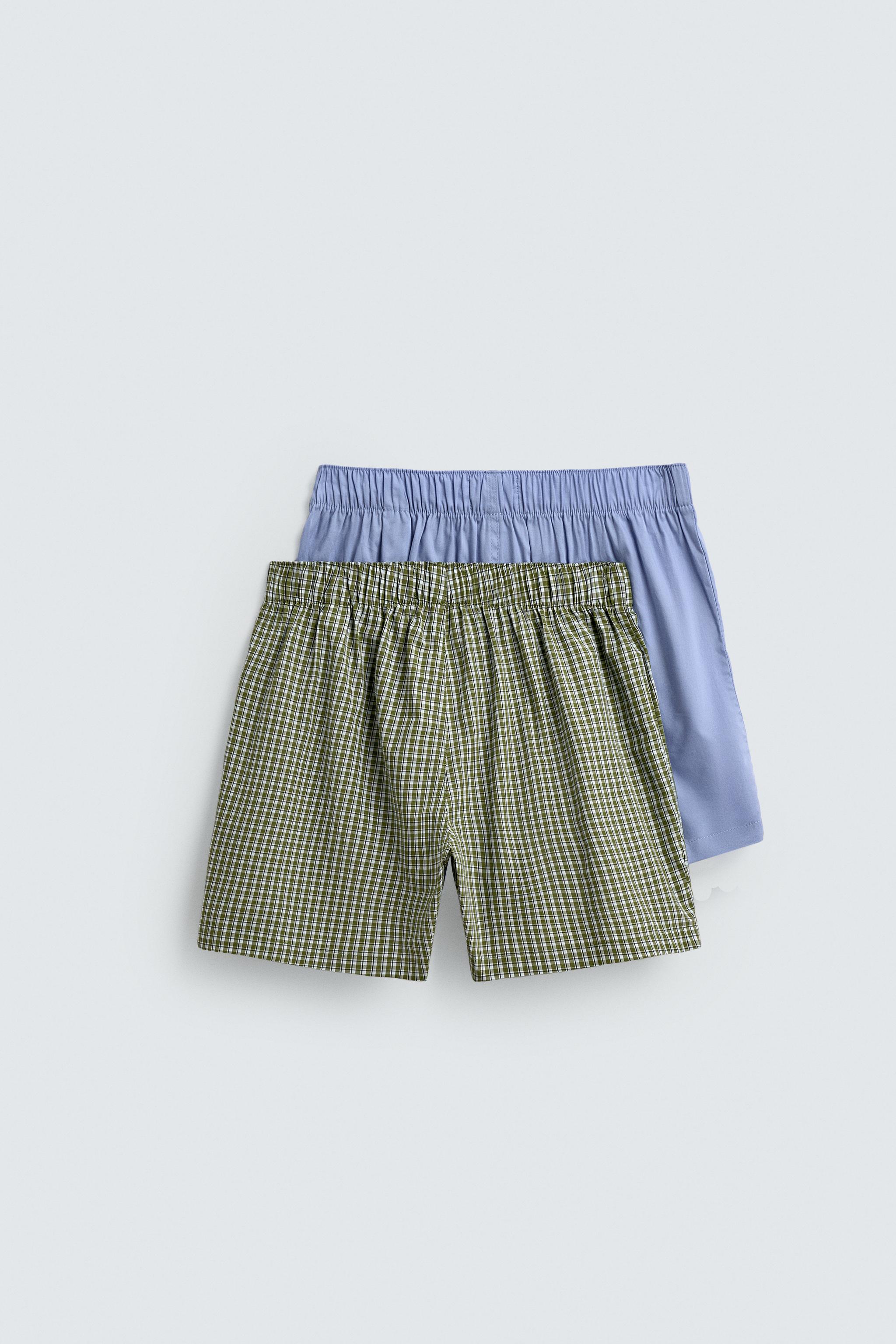 2-PACK COMBINED POPLIN BOXERS
